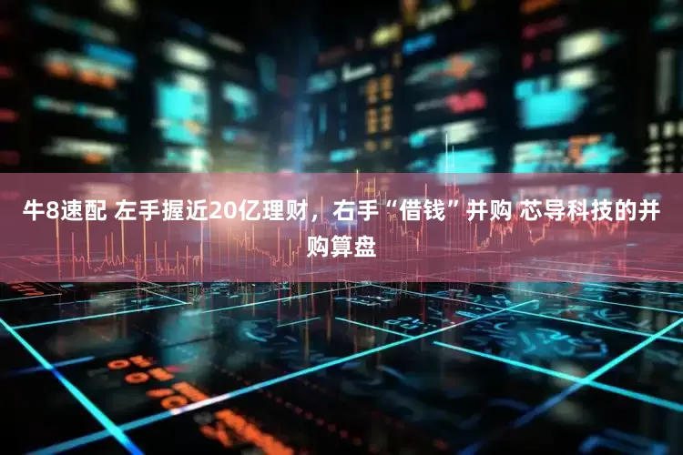 牛8速配 左手握近20亿理财，右手“借钱”并购 芯导科技的并购算盘
